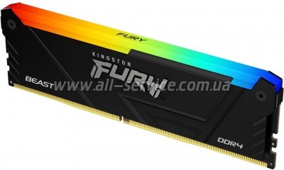 ������ ������ ��� ���������� DDR4 32GB 3200 MHz Beast RGB Kingston Fury (ex.HyperX) (KF432C16BB2A/32)