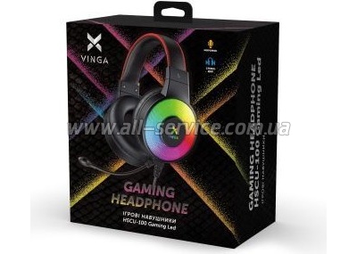  Vinga HSCU-100 Gaming LED Black (HSCU-100)