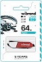  Wibrand 64GB Aligator Red USB 2.0 (WI2.0/AL64U7DR)