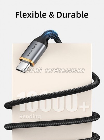���� ������ USB 2.0 AM to USB-C 1.5m Cabletime (CA915224)