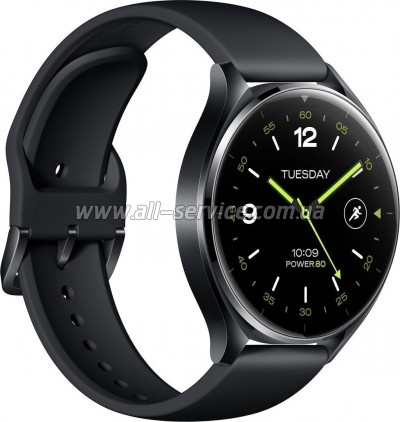 - Xiaomi Watch 2 Black Case With Black TPU Strap (BHR8035GL) (1025028)