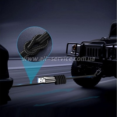 ���� ������ ColorWay USB 2.0 AM to Micro 5P 1.0m zinc alloy + led black (CW-CBUM035-BK)