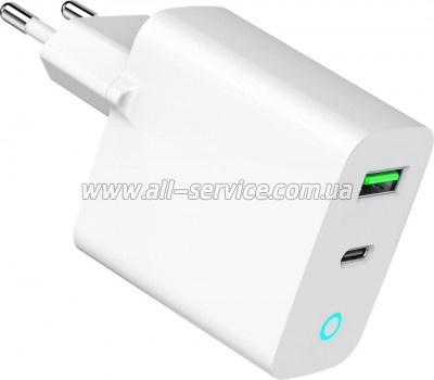 �������� ������� Gembird PD 20W white (TA-UC-PDQC20L-W-01)