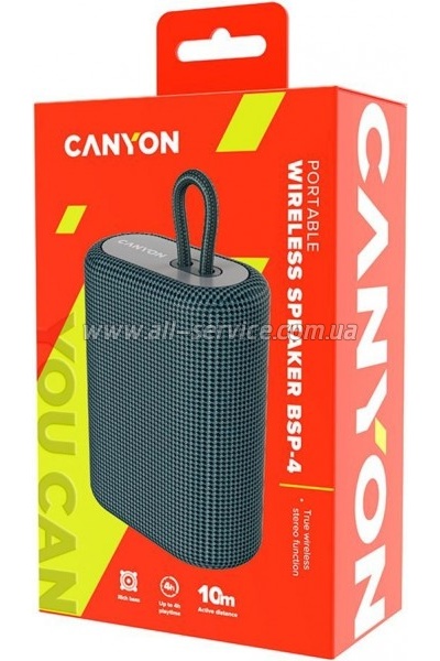 ������������ ������� Canyon BSP-4 Bluetooth Dark Grey (CNE-CBTSP4DG)
