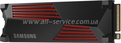  SSD M.2 2280 1TB 990 PRO with Heatsink Samsung (MZ-V9P1T0CW)