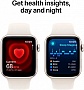 - Apple Watch SE 2024 GPS 44mm Starlight Aluminium Case with Starlight Sport Band - S/M (MXEU3QH/A)