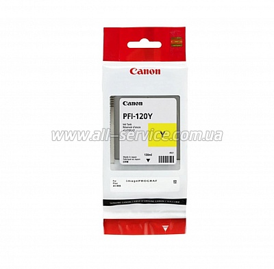  Canon PFI-120 Yellow (2888C001)