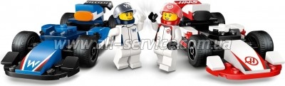 ����������� LEGO City ���������� ��� ����� F1 ������ Williams Racing � Haas F1 (60464)