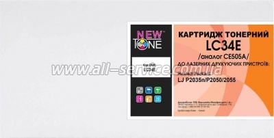 �������� NewTone HP LJ P2035/ 2055 ������ CE505A (LC34E)