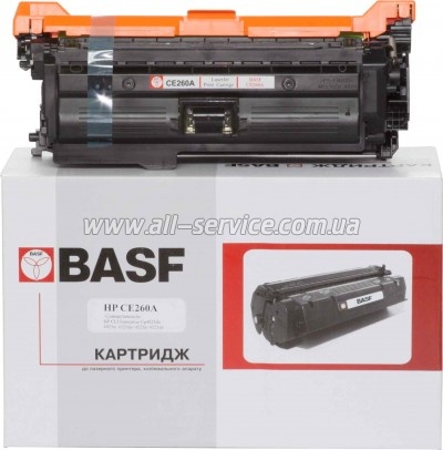�������� BASF HP CLJ CP4025dn/ 4525xh ������ CE260A Black (BASF-KT-CE260A)