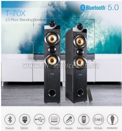   F&D T-70X Black