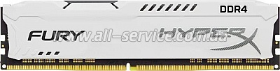  16GB Kingston HyperX Fury 8GBx2 KIT DDR4 3466 White (HX434C19FW2K2/16)