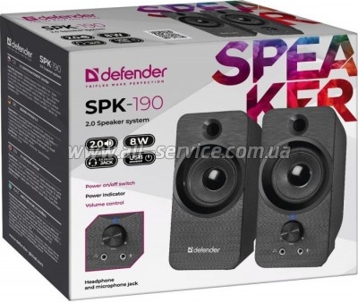   Defender SPK-190 Black (65190)