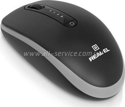  REAL-EL RM-455W Wireless/Bluetooth Black/Gray (EL123200047)