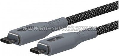 ���� ������ USB-C to USB-C 1.0m Magnetic 60W Black Armorstandart (ARM75513)