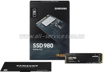 SSD  Samsung 980 EVO 1TB NVMe M.2 (MZ-V8V1T0BW)