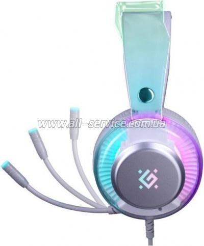 �������� Defender Glitch RGB USB White (62490)