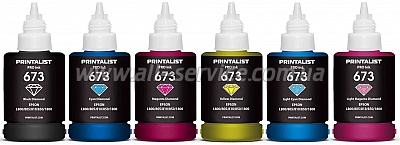   PRINTALIST 673 Epson L800 6140 B/C/M/Y/LC/LM (PL673SET6)