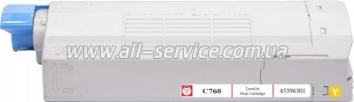 �������� BASF OKI MC760/ MC770/ MC780 ������ 45396301 Yellow (BASF-KT-45396301)