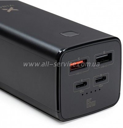  Vinga 20000 mAh 65W QC+PD (VPB2065)
