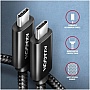 ���� ������ USB-C to USB-C 2.0m USB 2.0 PD 240W 5A black AXAGON (BUCM2-CM20AB)