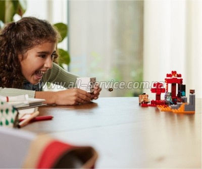 ����������� LEGO Minecraft ������ � ������� � ������ ��� 352 ������� (21255)