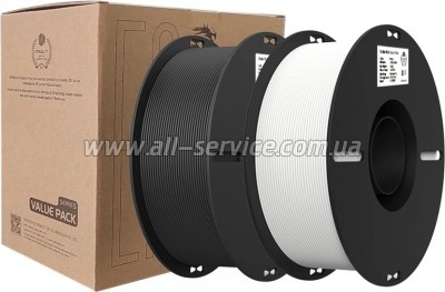 ������� ��� 3D-�������� Creality PLA 2x1��, 1.75��, white+black (3301010337)