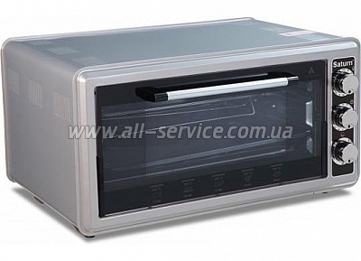 Электрическая печь Saturn ST-EC1074 Gray Электрическая печь Saturn ST-EC1074 Gray