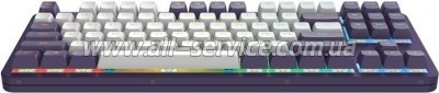  Dark Project ALU87 ABS RGB Mech G3MS Sapphire USB Violet (DPKB_VIOLET_87_ANSI_UA)