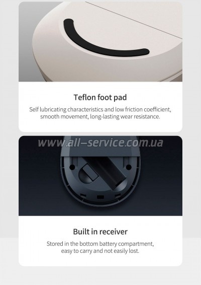  Xiaomi Dual-mode Wireless Mouse 2 White (BHR8849GL) (1122317)