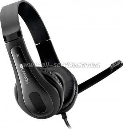 Наушники Canyon HSC-1 Black (CNS-CHSC1B) Наушники Canyon HSC-1 Black (CNS-CHSC1B)