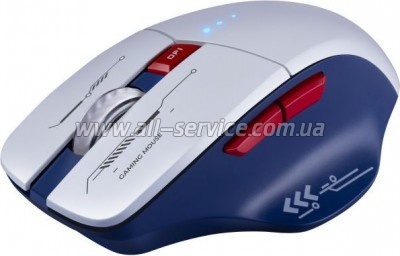  Defender Tisa GM-126 LED Wireless/Bluetooth White/Blue (52126)