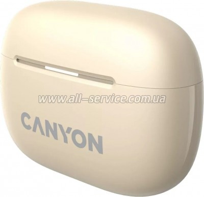 �������� Canyon TWS-10 OnGo ANC ENC Beige (CNS-TWS10BG)