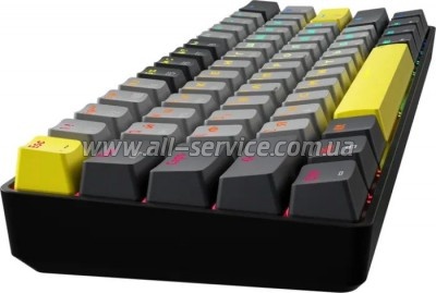  GamePro MK130G Pro Outemu Red Switch Hot-Swap 60 RGB USB/Wireless/Bluetooth Black (MK130G Pro)