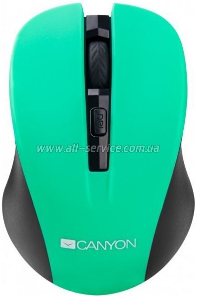  Canyon CNE-CMSW1GR Wireless Black-Green (CNE-CMSW1GR)