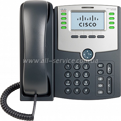 IP- Cisco SB 8 Line IP Phone With Display, PoE and PC Port (SPA508G)