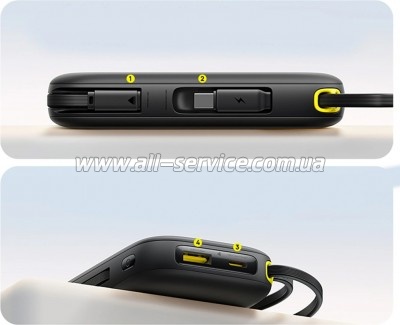 ������� ������������� Baseus EnerFill FC31 20000mAh 45W Cosmic Black (P10082105123-00)