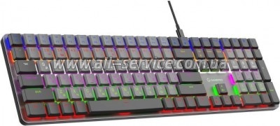  GamePro MK145R Red Swich Low Profile USB Dark Gray (MK145R)