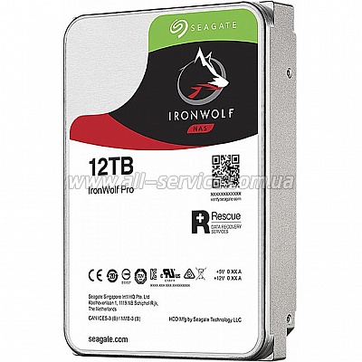 Seagate IronWolf Pro HDD 8TB 7200rpm 256MB 3.5" SATAIII (ST8000NE001)