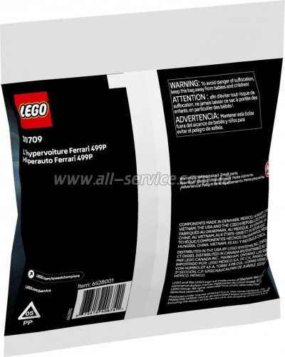 ����������� LEGO Speed Champions Ferrari 499P - �������� (30709)