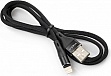���� ������ USB 2.0 AM to Lightning 1.0m cylindric nylon back Vinga (VCPDCLCANB1BK)