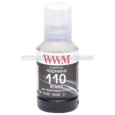  WWM  Epson M1100/ M1120 140 Black  (E110BP)