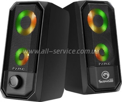   Marvo SG-265 Multi-LED USB Black