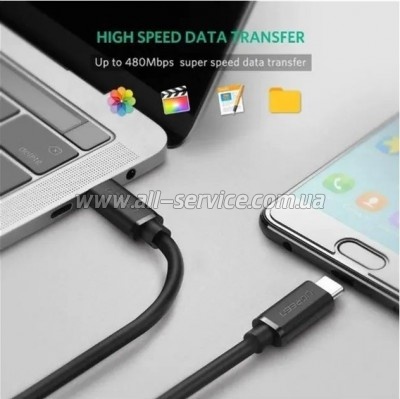 ���� ������ USB-C to USB-C 2.0m Ugreen (UGR-10306)