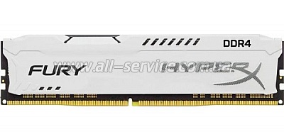  8Gb Kingston HyperX Fury DDR4 3200MHz White (HX432C18FW2/8)