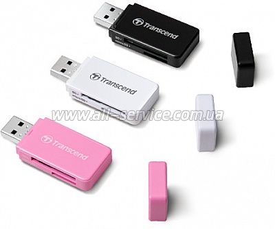  Transcend USB 3.0/3.1 Gen 1 Pink (TS-RDF5R)
