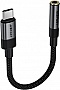������� USB-C to 3.5mm F 0.15m DAC audio black Acefast (6974316285281)