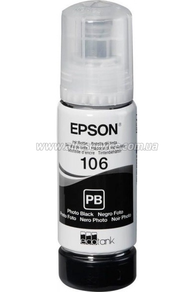  Epson 106 Epson L7160/ 7180 Photo Black (C13T00R140)