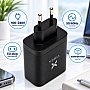 �������� ������� Vinga 2xUSB-C + USB-A Display 65W (VCR65ACCDB)