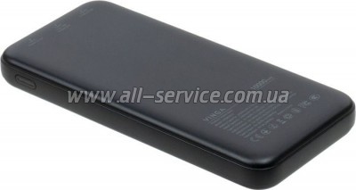   Vinga 10000 mAh 22.5W Display Black (VPBB1022)
